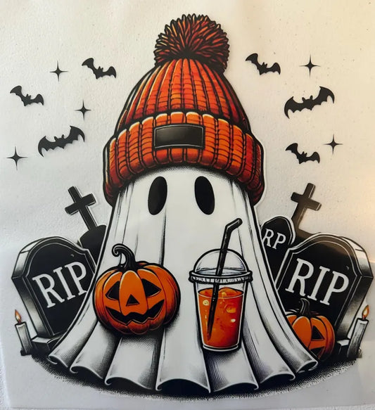 RIP Ghost With The Pumpkin Long Sleeve Sweater