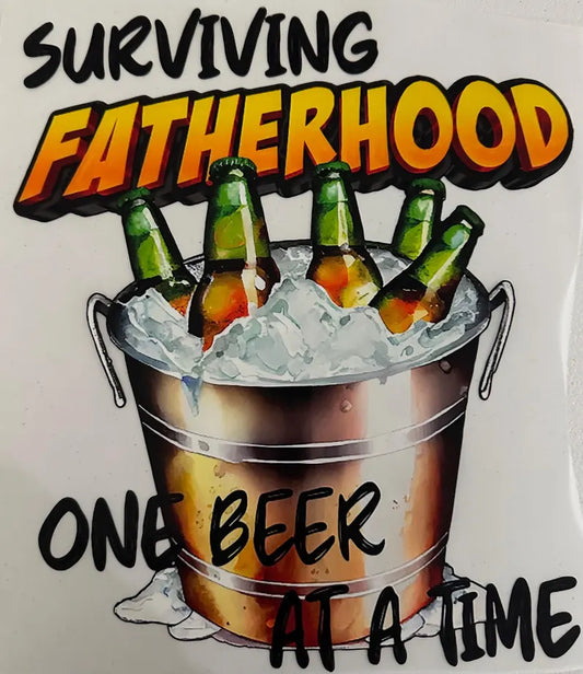 Surviving Fatherhood One Beer At A Time Long Sleeve Sweatshirt