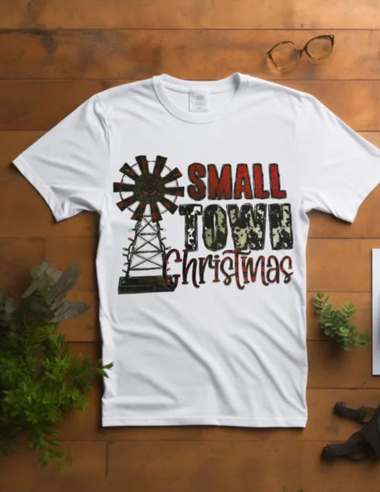 Small Town Christmas T-Shirt